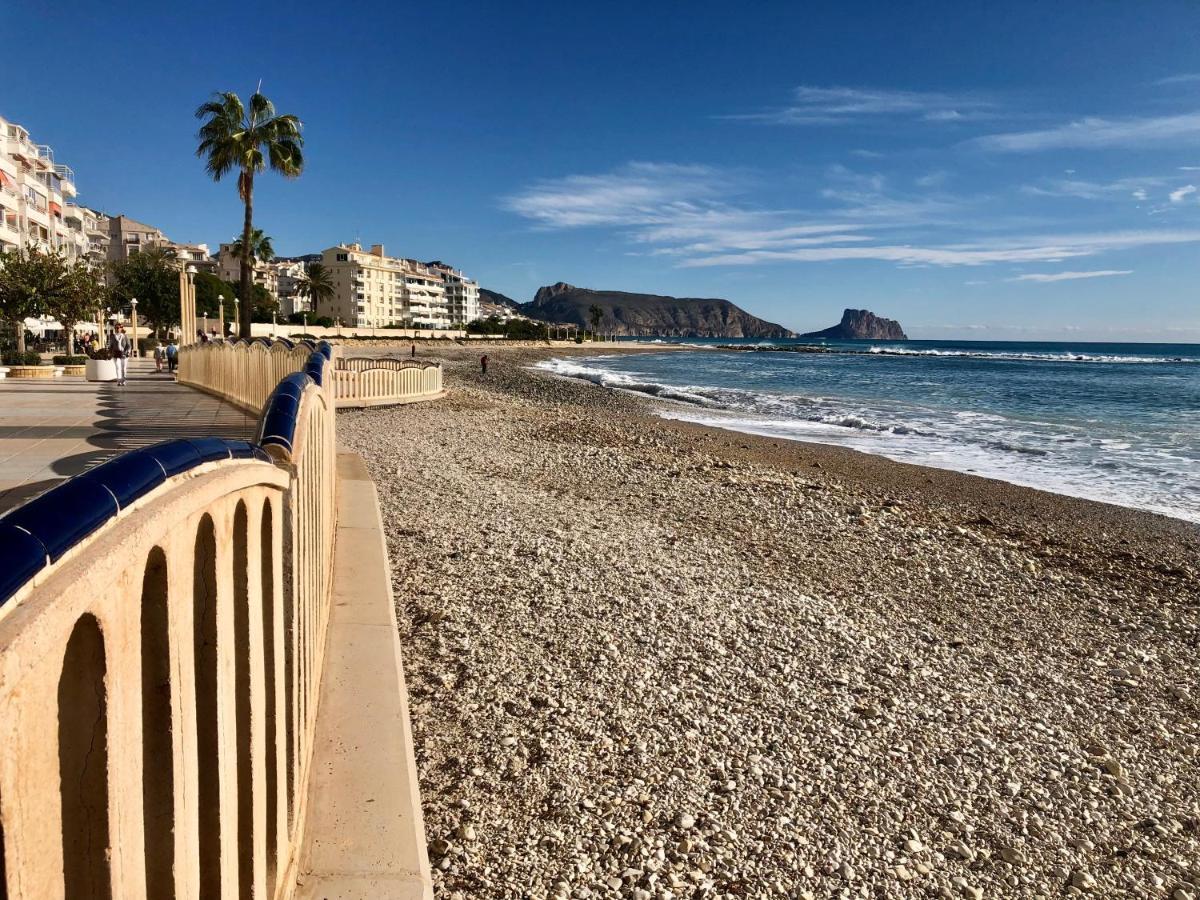 Exclusive Beachside 3 Bedroom Apartment With Pool In Altea Eksteriør bilde