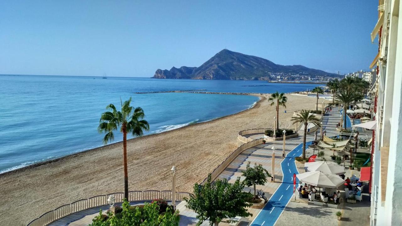 Exclusive Beachside 3 Bedroom Apartment With Pool In Altea Eksteriør bilde