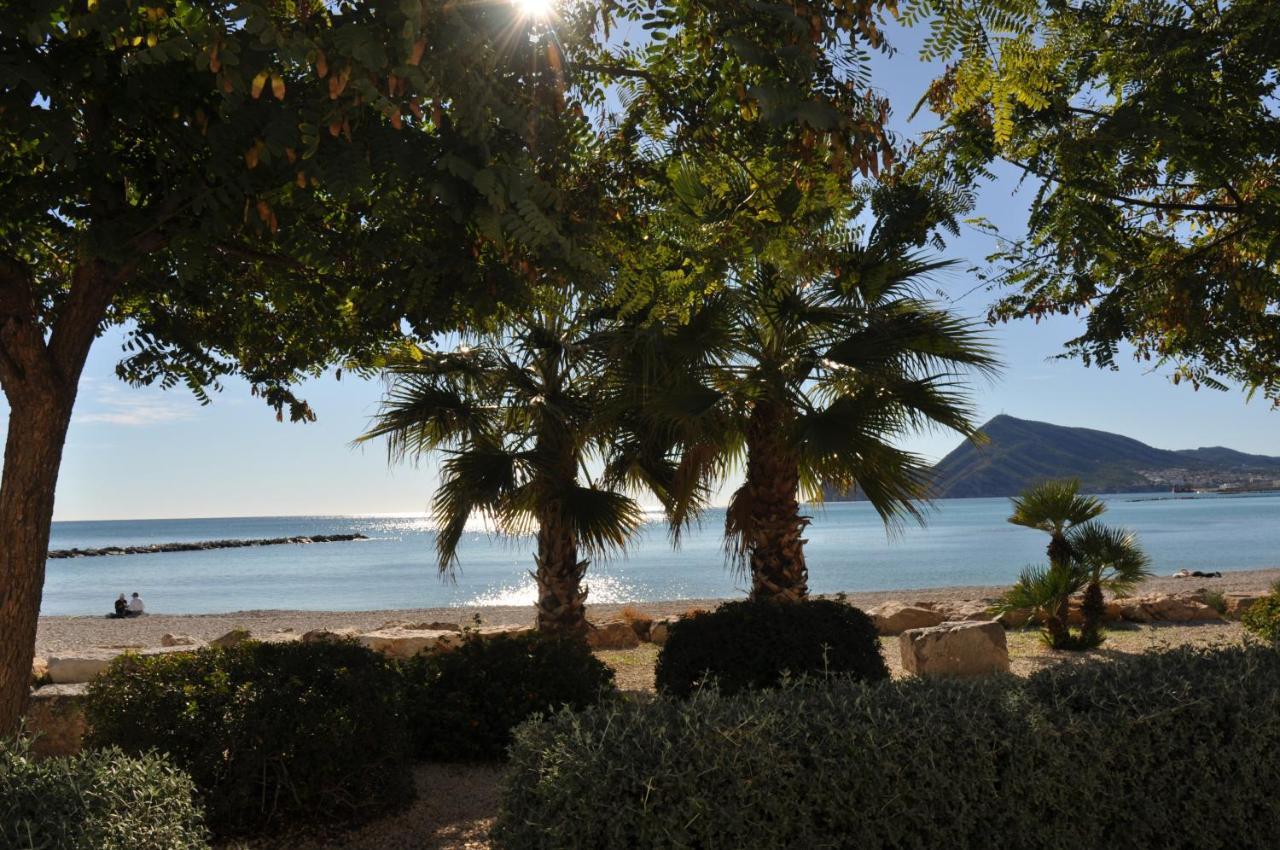 Exclusive Beachside 3 Bedroom Apartment With Pool In Altea Eksteriør bilde